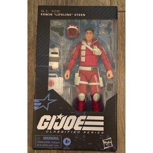 NEW: G.I. Joe Classified Series 186, Edwin "Lifeline" Steen, 6" Action Figure